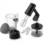 Handmixer Philips HR3781/20 — 500 W, 5 snelheden, turbo, zwart, incl. gardes, kneedhaken, hakmolen, maatbeker
