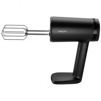 Handmixer Philips HR3781/20 — 500 W, 5 snelheden, turbo, zwart, incl. gardes, kneedhaken, hakmolen, maatbeker