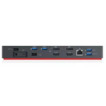 Lenovo 40AN0135DK laptop-dockingstation/poortreplicator bedraad Thunderbolt 3 zwart