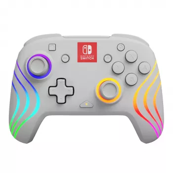 PDP Afterglow Wave White USB-gamepad analoog / digitaal Nintendo Switch, Nintendo Switch Lite, Nintendo Switch OLED