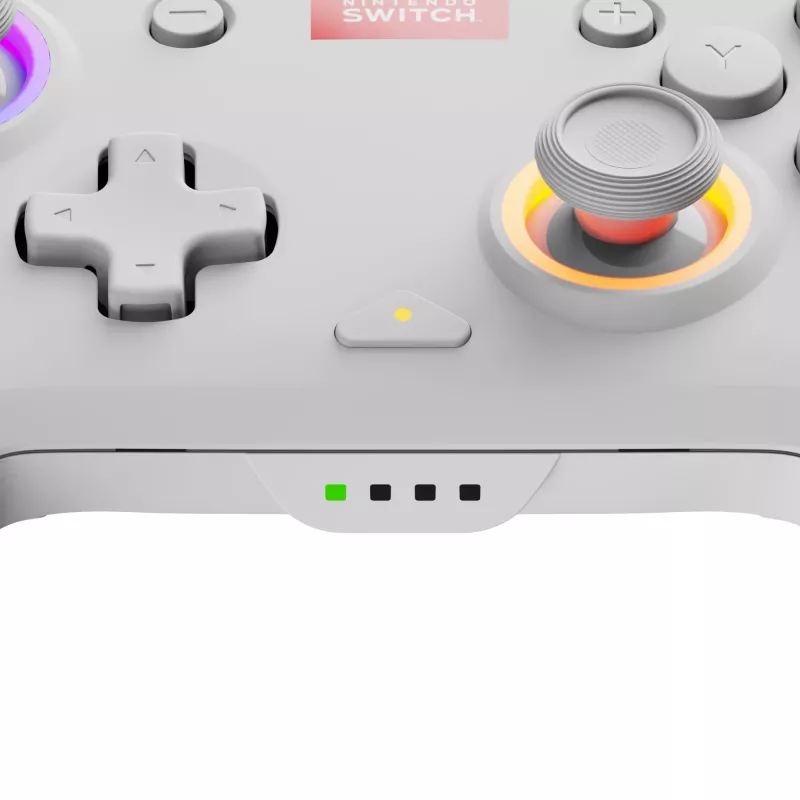 PDP Afterglow Wave White USB-gamepad analoog / digitaal Nintendo Switch, Nintendo Switch Lite, Nintendo Switch OLED
