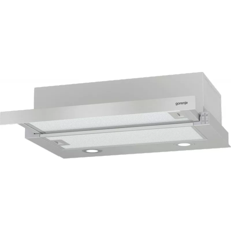 Gorenje TH62E4X half ingebouwd (uitschuifbaar) roestvrij staal 450 m³/h