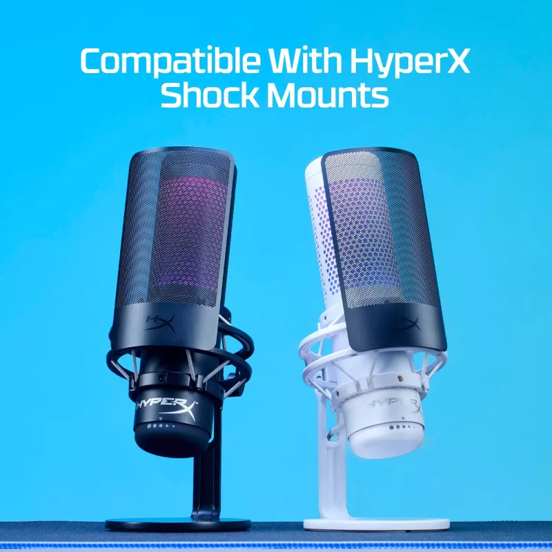 HyperX Shield 6X256AA microfoonpopfilter, flexibele zwanenhals, zwart