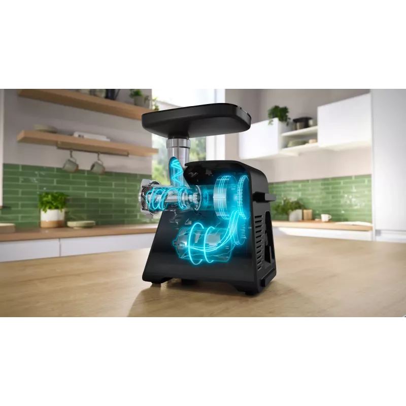 Bosch Serie 6 vleesmolen 2100 W zwart, zilver
