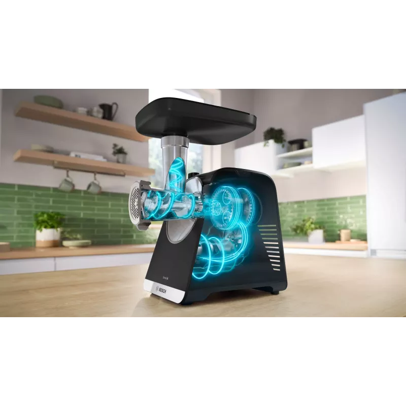 Bosch Serie 6 vleesmolen 2100 W zwart, zilver