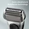 Braun Series 8 8517s elektrisch scheerapparaat – nat & droog, zilver
