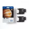 Brother LC1240BKBP2 dubbelpak inktcartridges, 2 x zwart, 600 pagina's