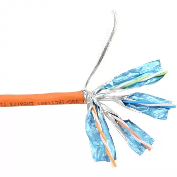 InLine solid installatiekabel 250MHz S/STP Cat.6 CU AWG23 halogeenvrij 100m