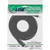 InLine HDMI platte kabel high speed kabel met Ethernet verguld zwart 5m