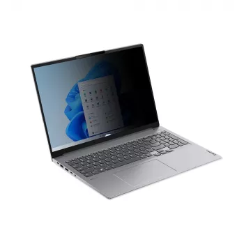 Rahmenloser Laptop-Blickschutzfilter Lenovo 4XJ1U03940 voor 40,6 cm (16 inch) 16:10-display, 85 % lichtdoorlatendheid, 30° kijkhoek
