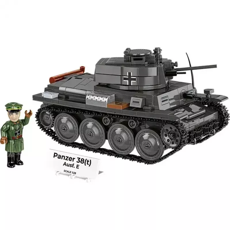 Bouwset Cobi Blocks tank 38 VZ.38 690 elementen – schaalmodellenset