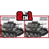 Bouwset Cobi Blocks tank 38 VZ.38 690 elementen – schaalmodellenset