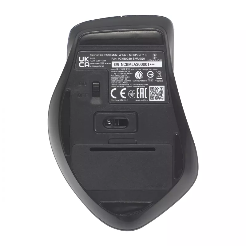 ASUS WT425 muis kantoor rechtshandig RF draadloos optisch 1600 DPI