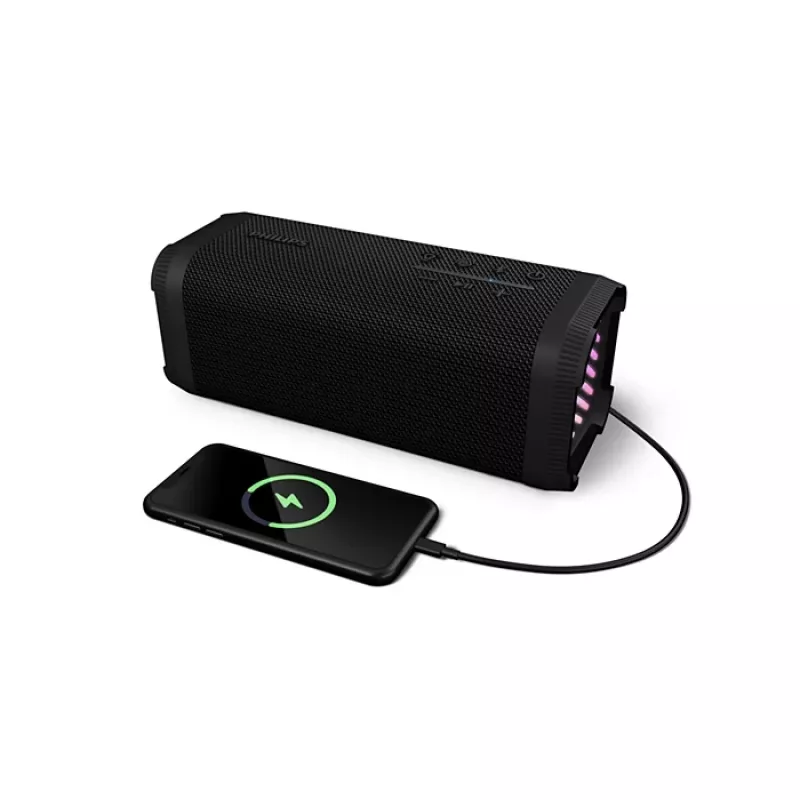Mono draagbare luidspreker Philips TAS5000EB, 35 W RMS, 2-weg, Bluetooth, 30 m bereik, zwart