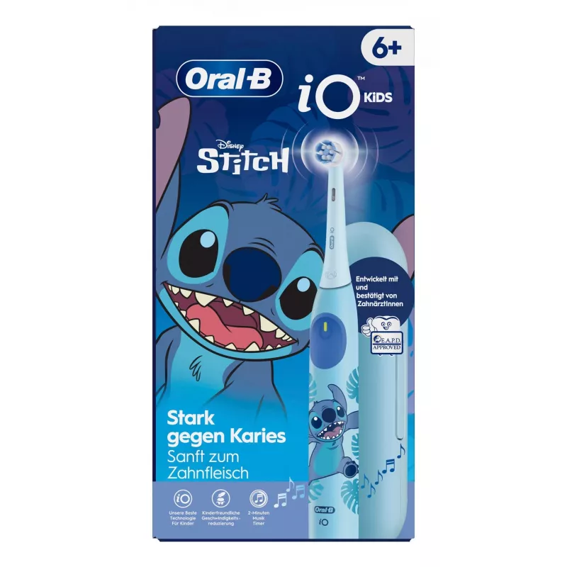 Oral-B iO Kids Stitch roterende kindertandenborstel blauw