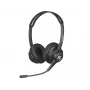 Sandberg draadloze headset ANC+ENC, draadloos, muziek/dagelijks gebruik, 20–20000 Hz, 230 g, headset, zwart