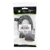 Techly videokabel HDMI naar DVI-D M/M 3m ICOC HDMI-D-030, 3 m, HDMI, DVI-D, stekker, stekker, goud