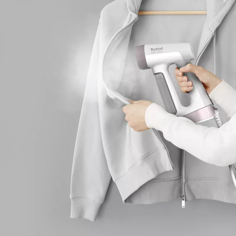 Tefal Pure Force DT8765E0 stoomborstel handstomer 0,18 l 1800 W zwart, kaneelkleur