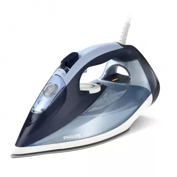Strijkijzer met stoom Philips DST7020/20 — 2800 W, SteamGlide Plus zoolplaat, 50 g/min continue stoom, 250 g/min stoomstoot, 0,3 l watertank, blauw