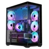 MODECOM Volcano SPACE XL ARGB Full-Tower pc-behuizing — Full Tower, E-ATX-ondersteuning, gehard glas, ARGB, tot 440 mm GPU