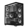 MODECOM Volcano SPACE XL ARGB Full-Tower pc-behuizing — Full Tower, E-ATX-ondersteuning, gehard glas, ARGB, tot 440 mm GPU