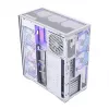 PC Full-Tower-behuizing MODECOM Volcano SPACE XL ARGB FULL TOWER 5F wit — ATX, gehard glas, ARGB, USB-C