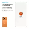 Displayschermfolie FIXED voor Apple iPhone 17 Pro — gehard glas, zwart, Armor met antistofapplicator en AR-laag