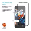 Displayschermfolie FIXED voor Apple iPhone 17 Pro — gehard glas, zwart, Armor met antistofapplicator en AR-laag