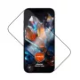 Displayschermfolie FIXED voor Apple iPhone 17 Pro — gehard glas, zwart, Armor met antistofapplicator en AR-laag