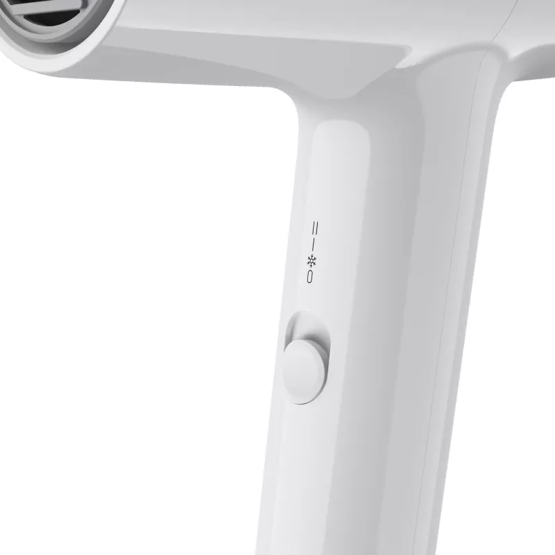 Haardroger BRAUN HD1.55 — 1800 W, 2 warmtestanden, Cool shot, 1,8 m kabel, wit