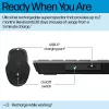 HP 720 multi-device oplaadbare draadloze toetsenbord- en muisset