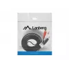 Audiokabel Lanberg CA-MJRC-10CC-0020-BK 3,5 mm RCA 2 m zwart rood wit