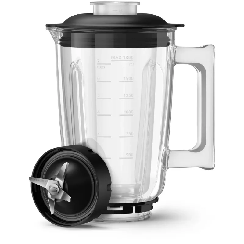 Tafelblender Philips 7000-serie HR3760/10 zwart roestvrijstaal