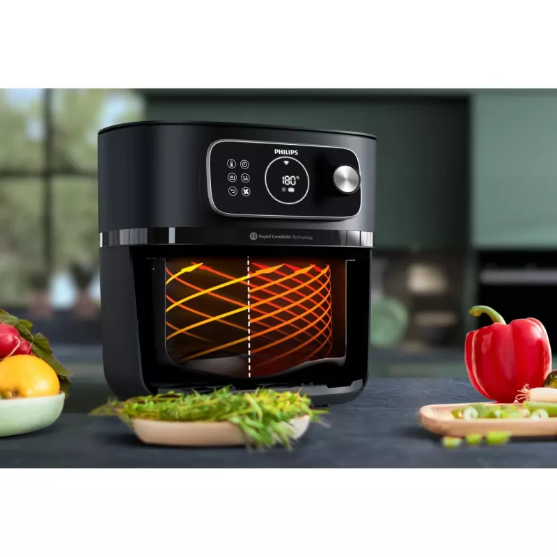 Philips HD9876/90 Airfryer 7000 series, 8,3 L, 2200 W, zwart