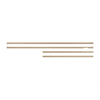 Samsung 75 inch individueel aanpasbaar frame wit frame (2025) – Teak, frame, beige, 190,5 cm (75 inch), 190,5 cm (75 inch), Samsung, LS03F