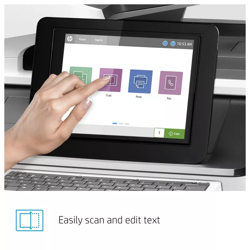 Multifunctioneel apparaat HP Color LaserJet Enterprise Flow MFP M776z laserdrukker kleur