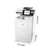 Multifunctioneel apparaat HP Color LaserJet Enterprise Flow MFP M776z laserdrukker kleur