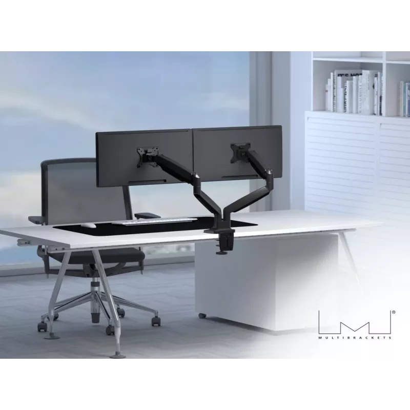 Multibrackets M Deskmount gasveer dual zwart