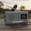 Draagbare slingerradio Marmitek RESQ 100 — DAB/DAB+/FM, 3 W, LCD, USB-C, 3,5-mm-aansluiting, lichtgrijs