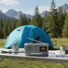 Draagbare slingerradio Marmitek RESQ 100 — DAB/DAB+/FM, 3 W, LCD, USB-C, 3,5-mm-aansluiting, lichtgrijs
