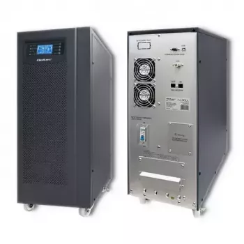 UPS Qoltec 53044 online dubbelconversie 10 kVA 8000 W