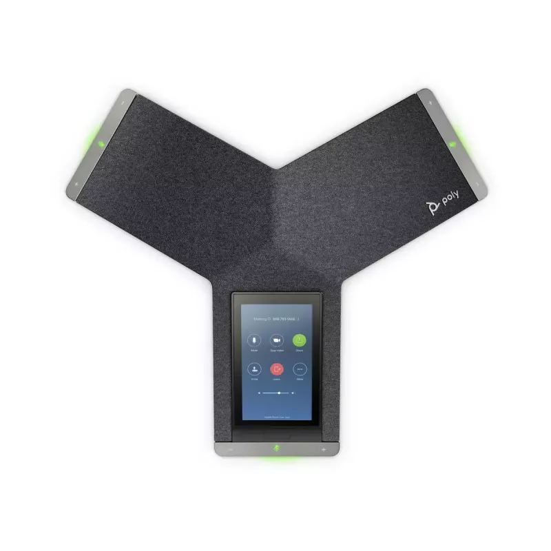 IP-conferentietelefoon POLY Trio C60 zwart LCD micro-USB PoE