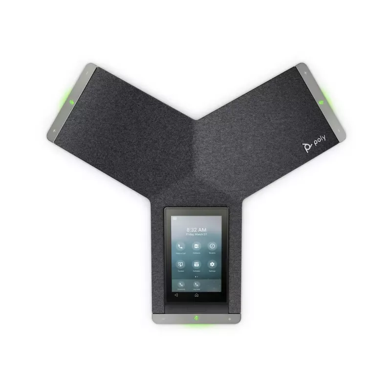 IP-conferentietelefoon POLY Trio C60 zwart LCD micro-USB PoE