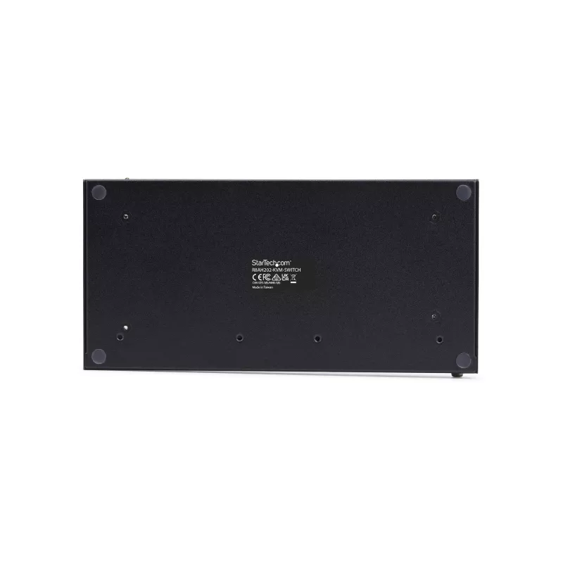 StarTech.com 8-poorts HDMI KVM-switch met 1U-rackmountkit, 4K 60Hz HDMI 2.0, knop- en hotkey-omschakeling, 4-poorts USB-hub, besturingssysteemonafhankelijk, TAA-conform