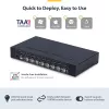 StarTech.com 8-poorts HDMI KVM-switch met 1U-rackmountkit, 4K 60Hz HDMI 2.0, knop- en hotkey-omschakeling, 4-poorts USB-hub, besturingssysteemonafhankelijk, TAA-conform