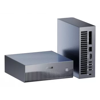 Mini-pc ASUS Ascent GX10 GX10-GG0026BN — GB10-CPU, 128 GB LPDDR5x, 2 TB SSD, NVIDIA Blackwell, 240 W, grijs