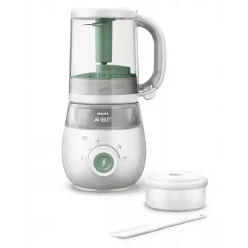 Philips AVENT Premium SCF885 4-in-1 stomer en mixer, 0,24 L, 1 L, groen, wit, China, 70 m, 0,7 m