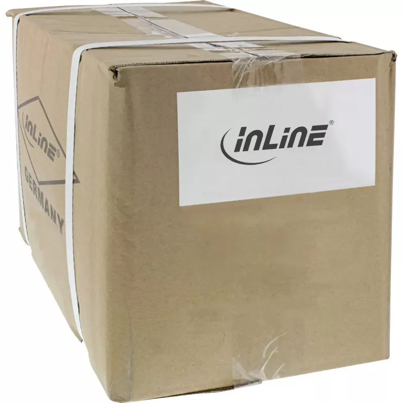 InLine B-76805G Cat6A S/FTP (PiMF) halogeenvrije patchkabel, 5 m, groen, 25-pack