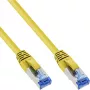 InLine B-76802Y Cat6A S/FTP (PiMF) halogeenvrije patchkabel, 2 m, geel, 40-pack