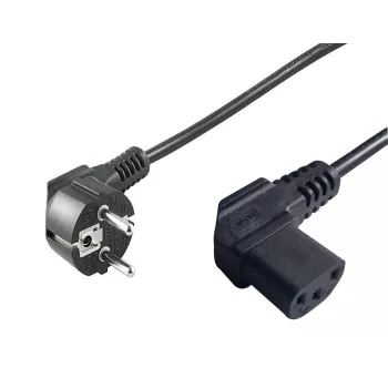 Microconnect PE010510 stroomkabel zwart 1 m CEE7/7 C13 koppeling